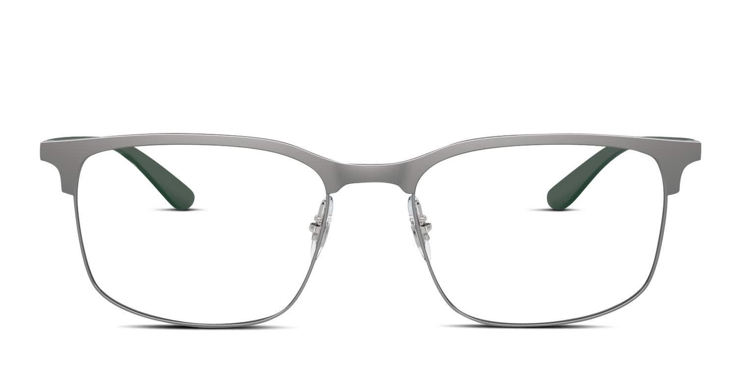 Ray-Ban RX6518 Gunmetal glasses - Gunmetal - Frontal View