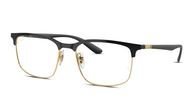 Ray Ban RX6518 black gold frame