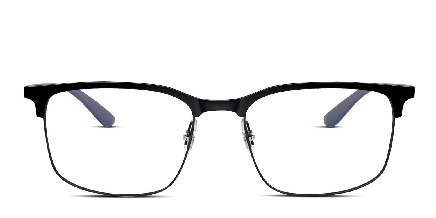 Ray-Ban RX6518 Black glasses - Black - Frontal View