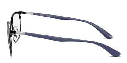 Ray-Ban RX6518 Black glasses - Black - Side View