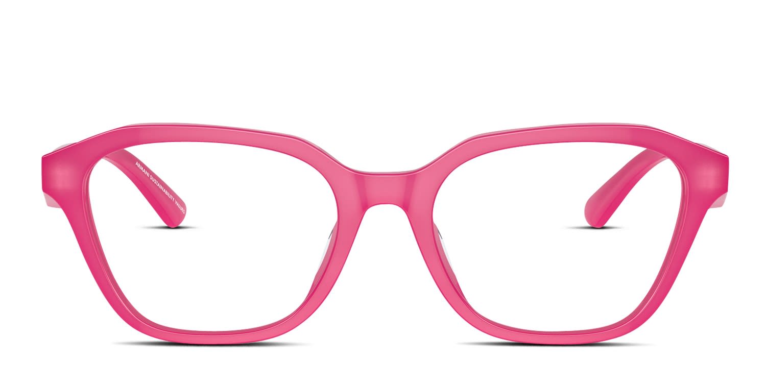 Emporio Armani EA3235U Red glasses - Red - Frontal View