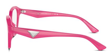 Emporio Armani EA3235U Red glasses - Red - Side View