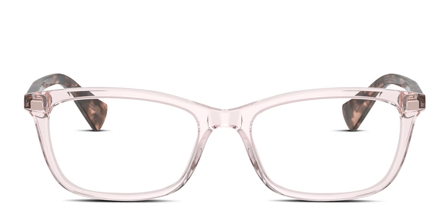 Ralph Lauren RA7089 Clear, Pink glasses - Clear / Pink - Frontal View