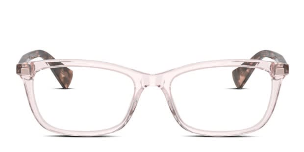 Ralph Lauren RA7089 clear , pink frame