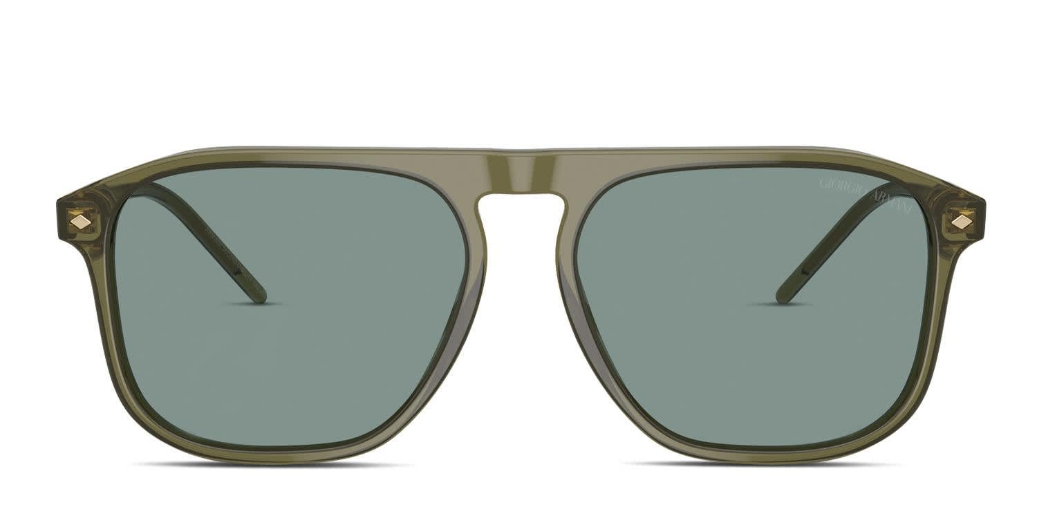 Giorgio Armani AR8212 Green glasses - Green - Frontal View