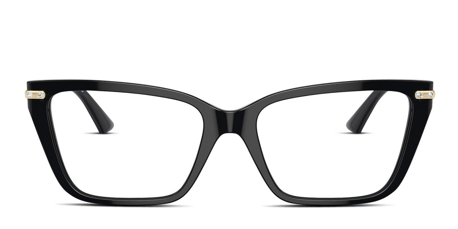 Jimmy Choo JC176 Blue/Glitter Prescription Eyeglasses