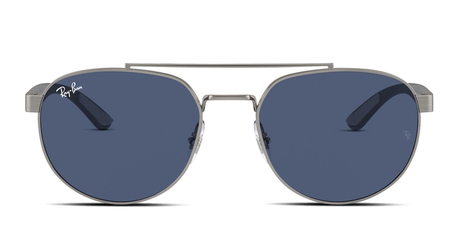 Ray-Ban RB3736 Gunmetal, Gray glasses - Gunmetal / Gray - Frontal View