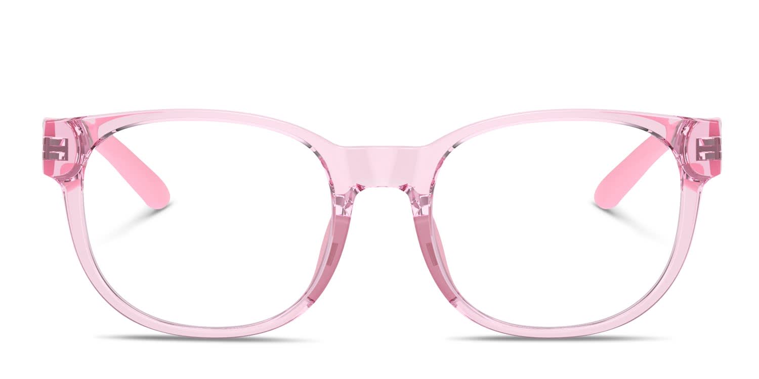 Polo Ralph Lauren PP8549U Clear, Pink glasses - Clear / Pink - Frontal View
