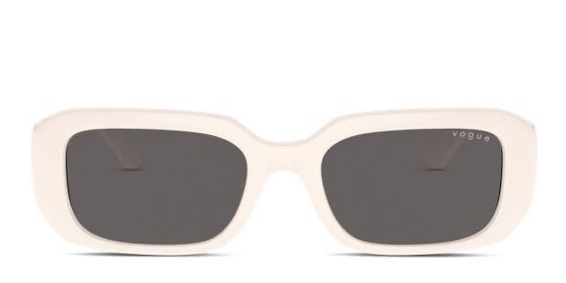 White vogue sunglasses discount