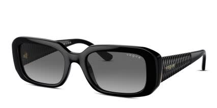 Vogue Eyewear VO5565S Shiny Black glasses - Shiny Black - Angle View
