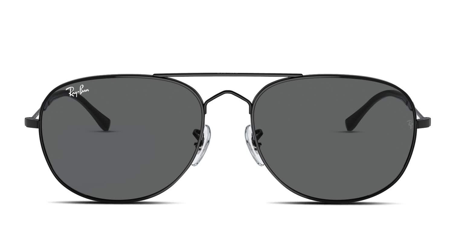 Ray-Ban RB3735 Bain Bridge Black glasses - Black - Frontal View