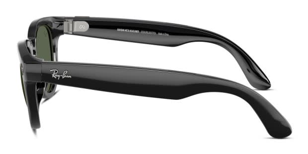 Ray-Ban Meta Smart Glasses RW4009F Low Bridge Fit Headliner Black 