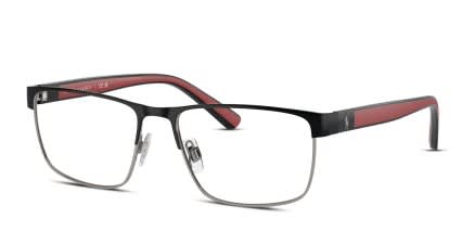 Polo Ralph Lauren PH1229 Black, Gunmetal glasses - Black / Gunmetal - Angle View
