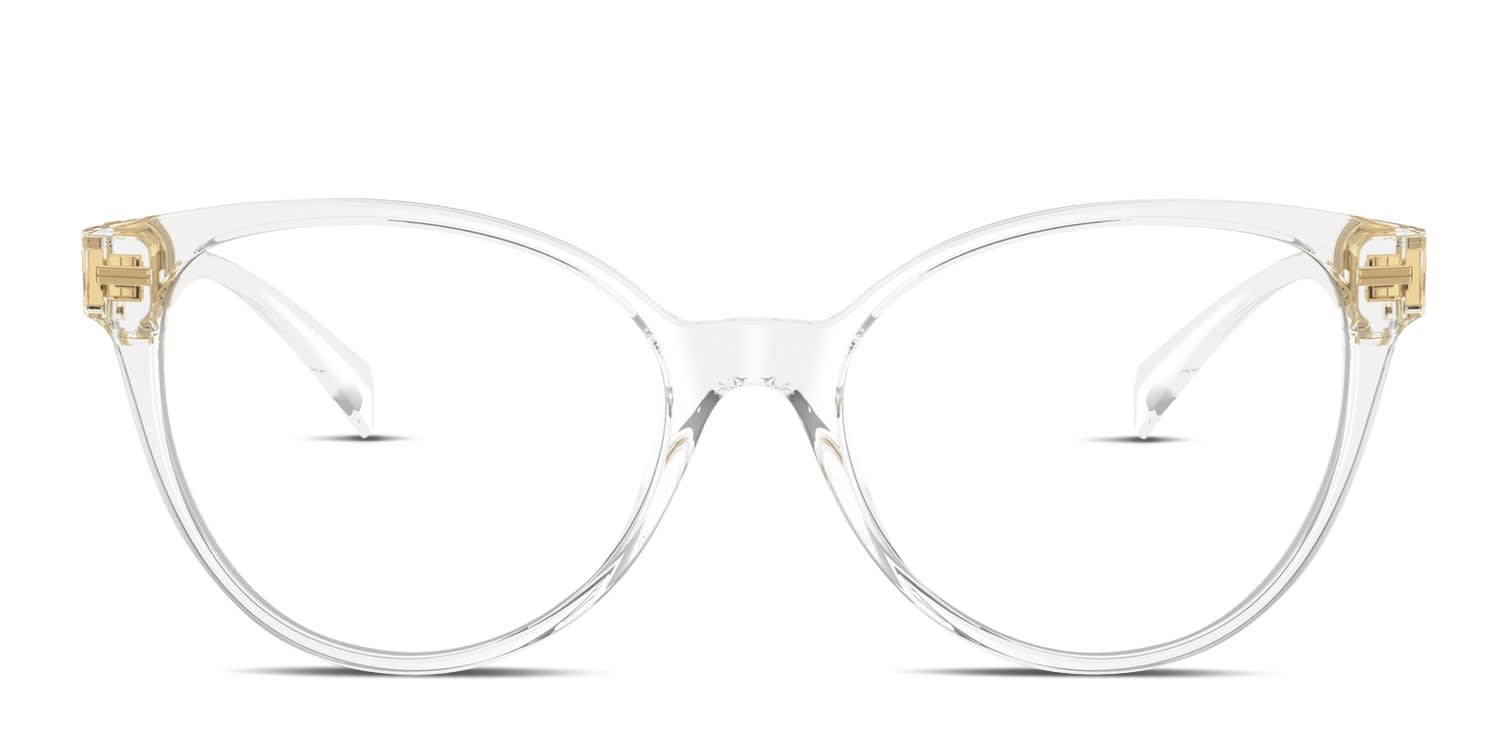 Versace VE3334 Clear glasses - Clear - Frontal View