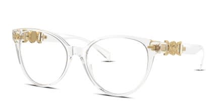 Versace VE3334 Clear glasses - Clear - Angle View