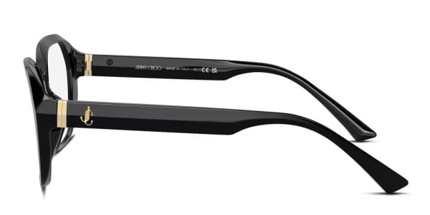 Jimmy Choo JC3013U Shiny Black Prescription Eyeglasses