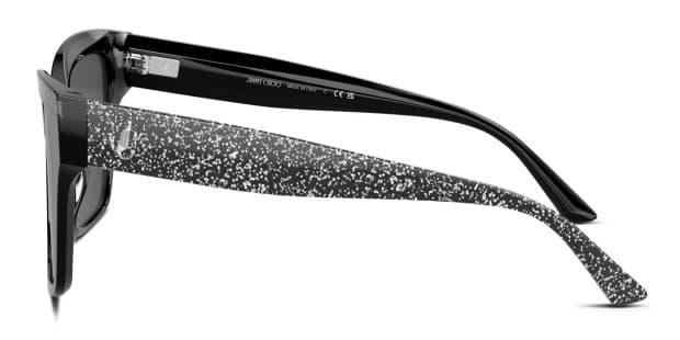Jimmy Choo JC5003 Black, Glitter Prescription Sunglasses