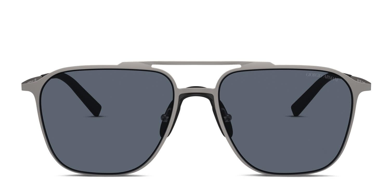 Giorgio Armani AR6110 Gunmetal glasses - Gunmetal - Frontal View
