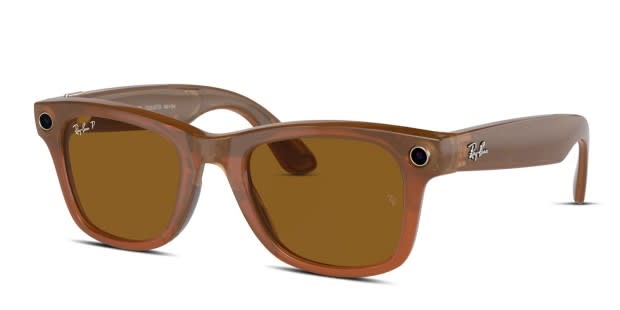 Ray-Ban Meta Smart Glasses RW4006 Wayfarer Brown Sunglasses Online