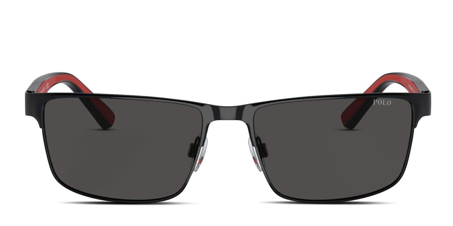 Polo Ralph Lauren PH3155 Shiny Black glasses - Shiny Black - Frontal View