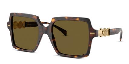 Versace VE4441 Tortoise glasses - Tortoise - Angle View
