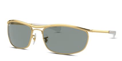 Ray-Ban RB3119M Olympian I Deluxe Gold glasses - Gold - Angle View