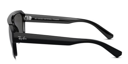 Ray-Ban RB4397 Corrigan Shiny Black glasses - Shiny Black - Side View