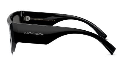 Dolce & Gabbana DG4461 Black glasses - Black / Gray - Side View