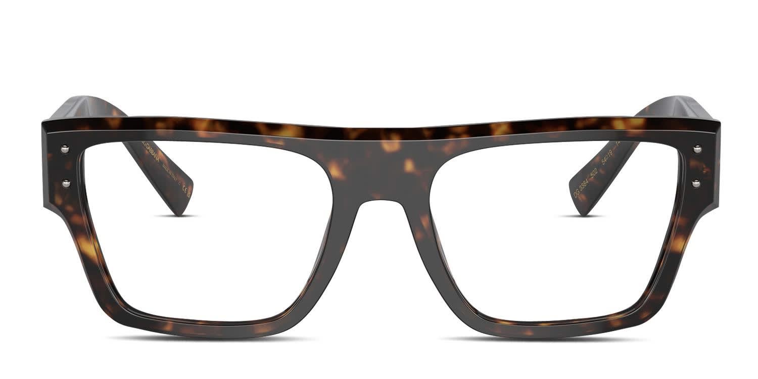 Dolce & Gabbana DG3384 Tortoise Prescription Eyeglasses
