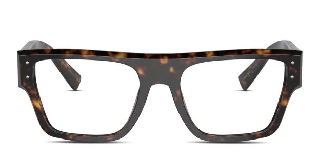 Dolce & Gabbana Clear Tortoise Eyeglasses DB327 Eyeglasses Dolce & Gabbana DG3415 | Free Shipping | Glasses.com® main image 4