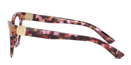 Dolce & Gabbana DG3394 Tortoise, Pink glasses - Tortoise / Pink - Side View