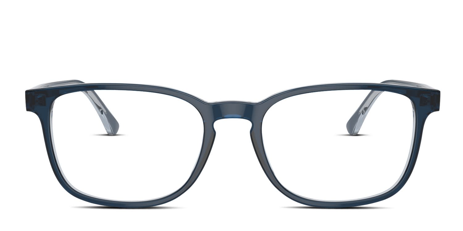 Ray-Ban RX5418 Blue, Clear glasses - Blue / Clear - Frontal View
