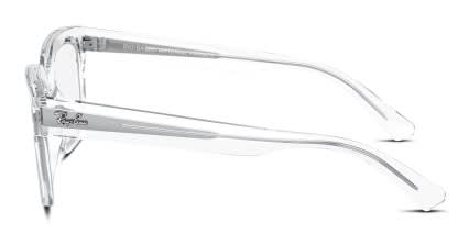 Ray-Ban RX7217 Chad Clear glasses - Clear - Side View