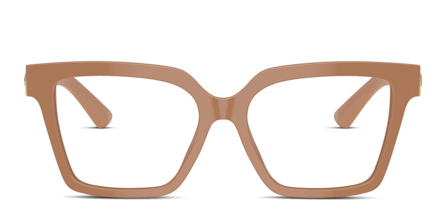 Dolce & Gabbana DG3395 Beige glasses - Beige - Frontal View