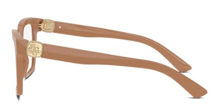 Dolce & Gabbana DG3395 Beige glasses - Beige - Side View