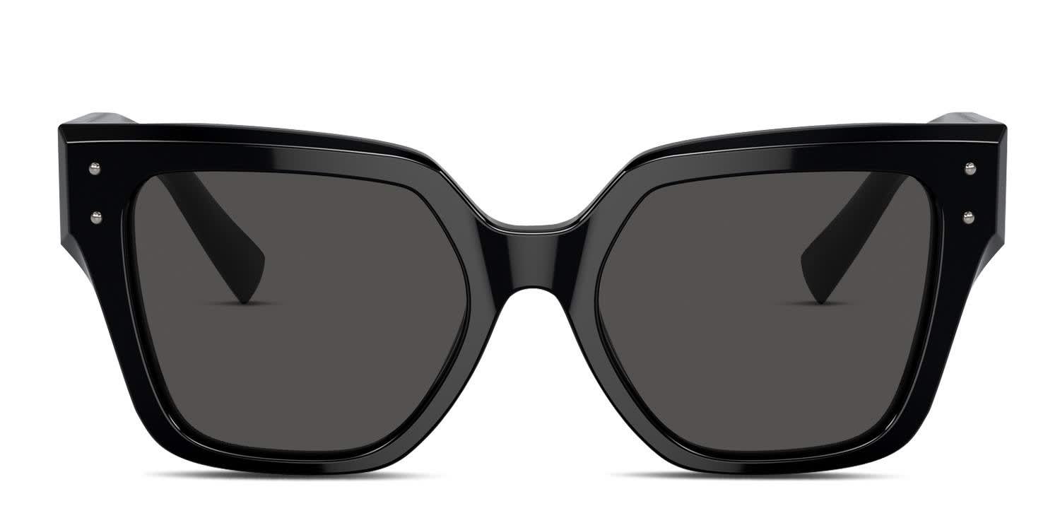 Burberry BE4344 Daisy Shiny Black Prescription Sunglasses