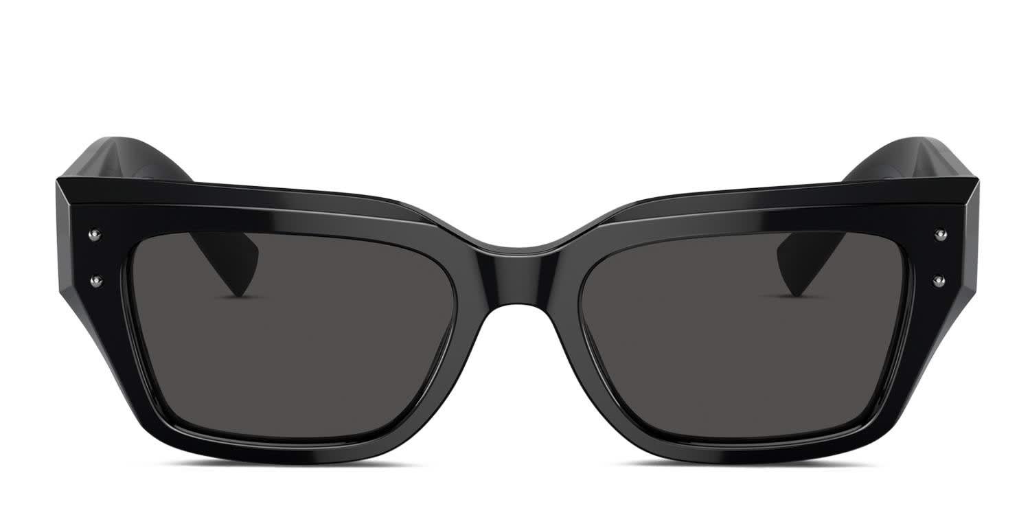Dolce & Gabbana DG4462 Shiny Black glasses - Shiny Black - Frontal View