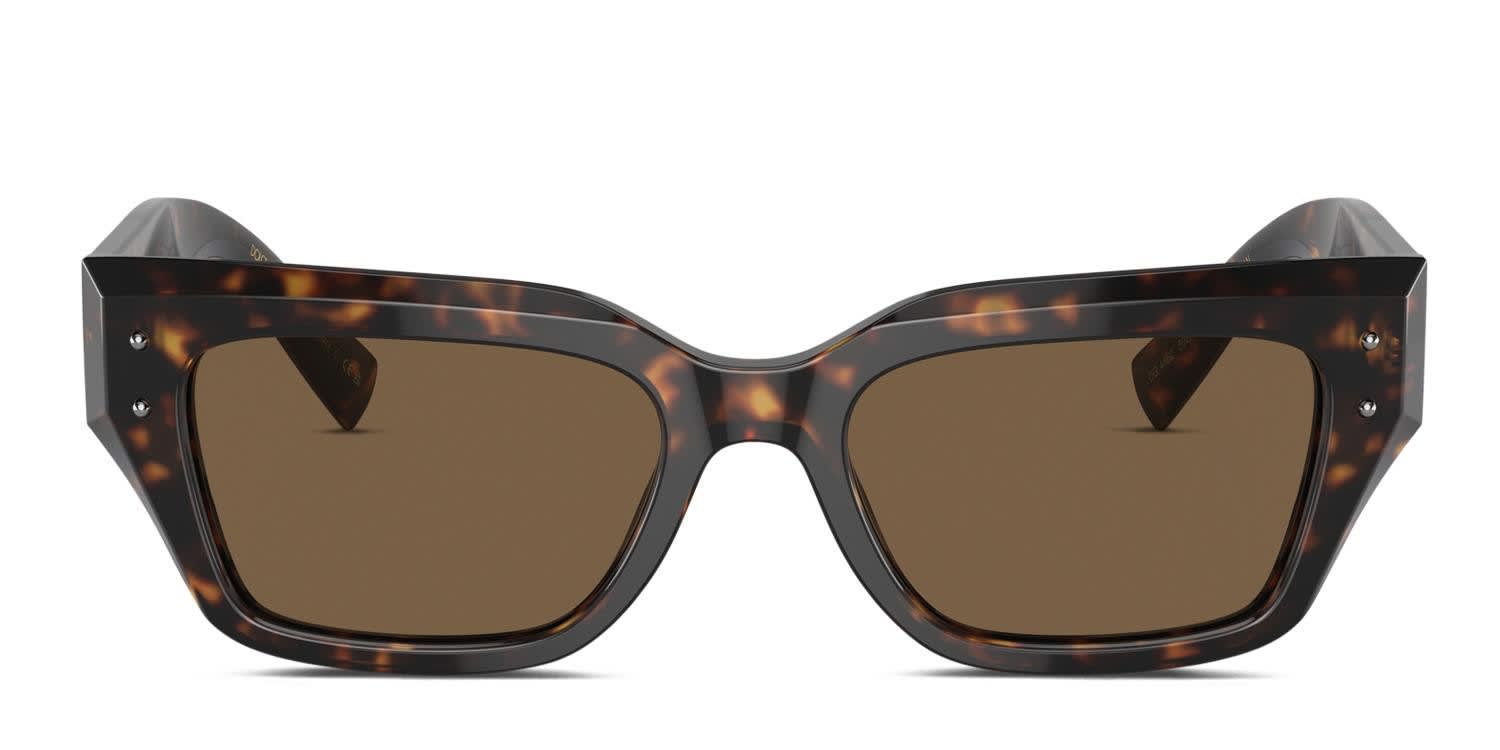 NEW VOGUE EYEWEAR women\'s vo2606-s sunglasses in tortoise (polarized brown) Vogue Eyewear VO2606S - Rectangle Dark Tortoise Frame  main image 2