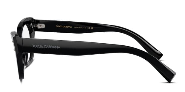 Dolce & Gabbana DG3385 Shiny Black Prescription Eyeglasses