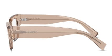 Dolce & Gabbana DG3387 Beige glasses - Beige - Side View