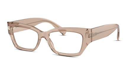 Dolce & Gabbana DG3387 Beige glasses - Beige - Angle View