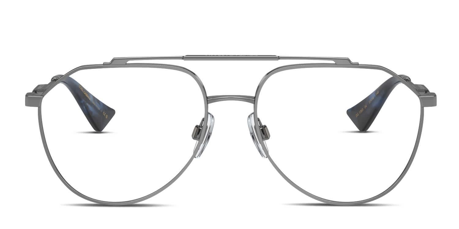 Dolce & Gabbana DG1353 Gunmetal glasses - Gunmetal - Frontal View