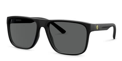 Ferrari Scuderia FZ6002U Black, Gray glasses - Black / Gray - Angle View