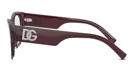 Dolce & Gabbana DG3377 Purple glasses - Purple - Side View