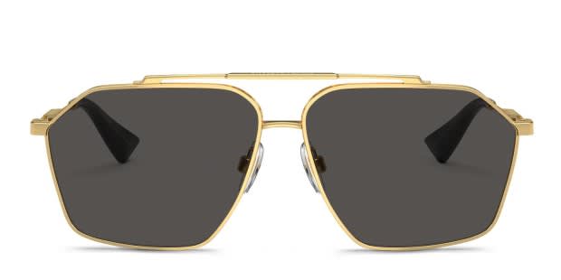 Dolce Gabbana DG2303 Gold Prescription Sunglasses