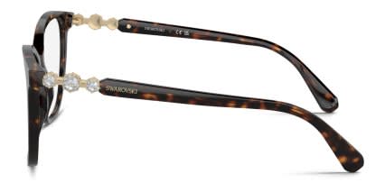 Swarovski SK2020 Tortoise glasses - Tortoise - Side View