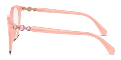 Swarovski SK2019 Pink glasses - Pink - Side View