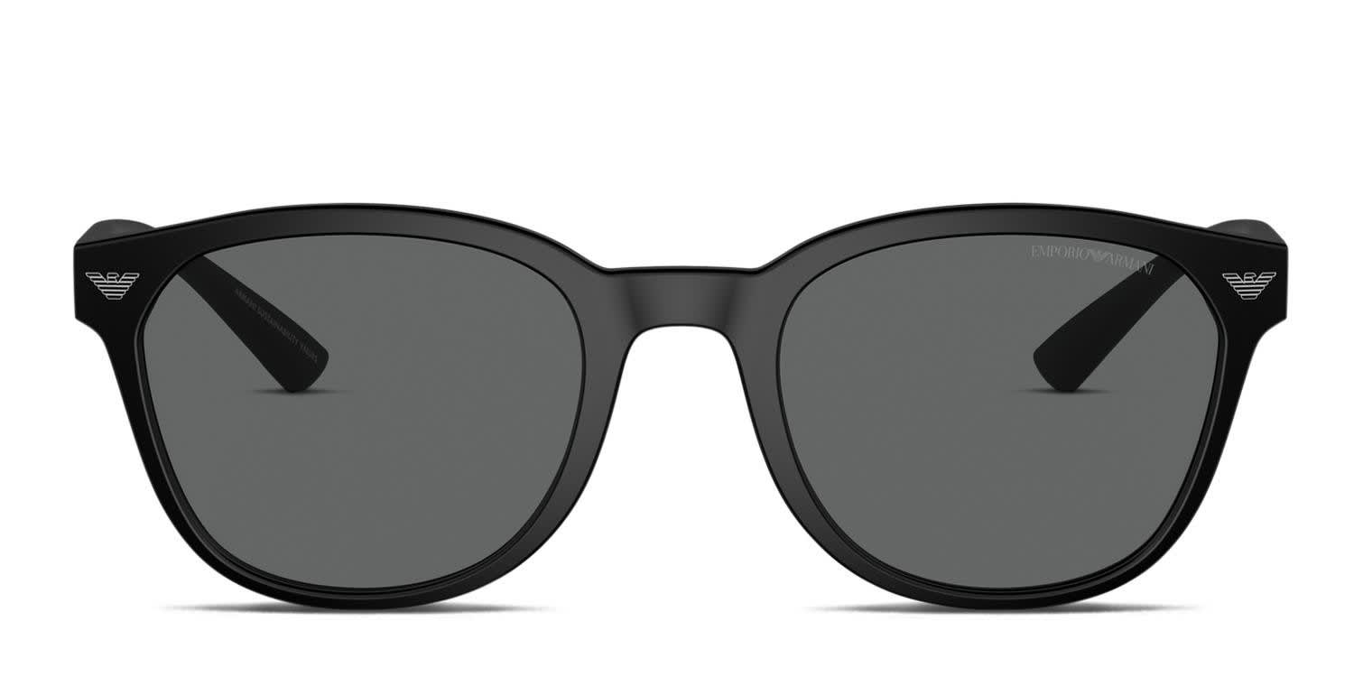 Emporio Armani EA4225U Matte Black glasses - Matte Black - Frontal View