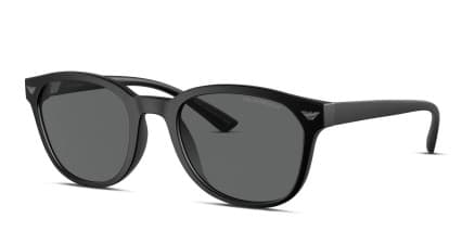 Emporio Armani EA4225U Matte Black glasses - Matte Black - Angle View