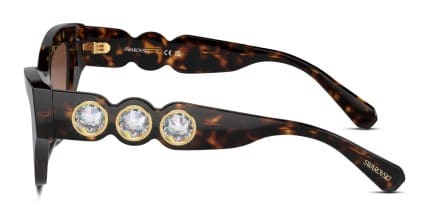 Swarovski SK6021 Tortoise glasses - Tortoise - Side View